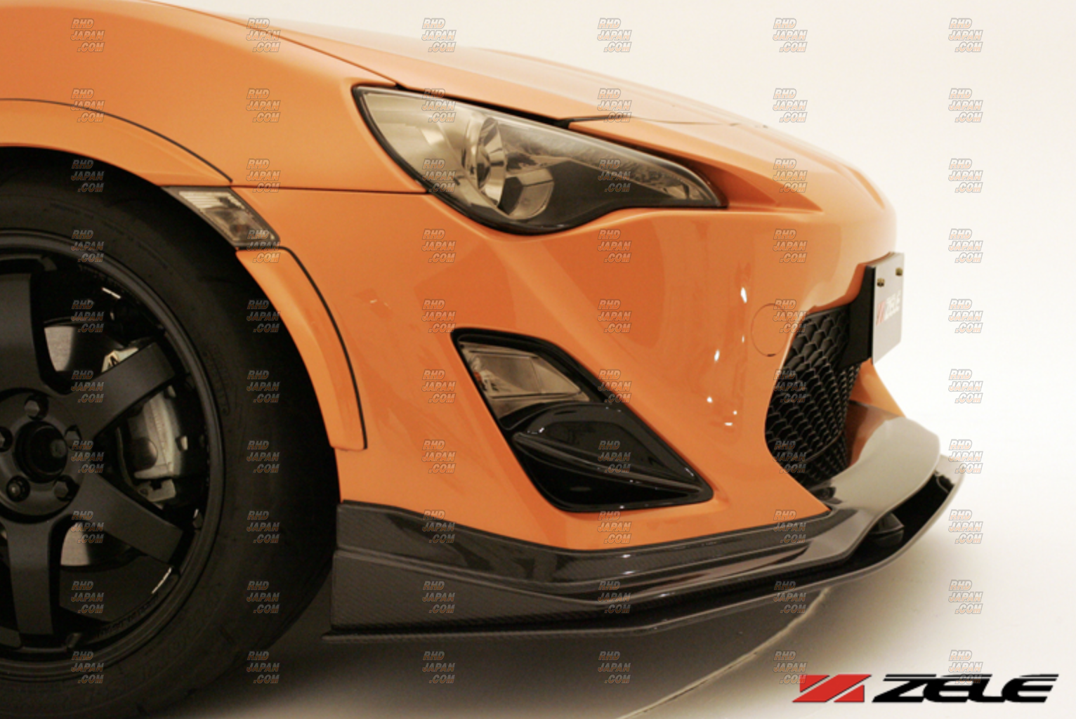 Zele Performance Lip Spoiler Carbon Fiber - 86 ZN6 - RHDJapan